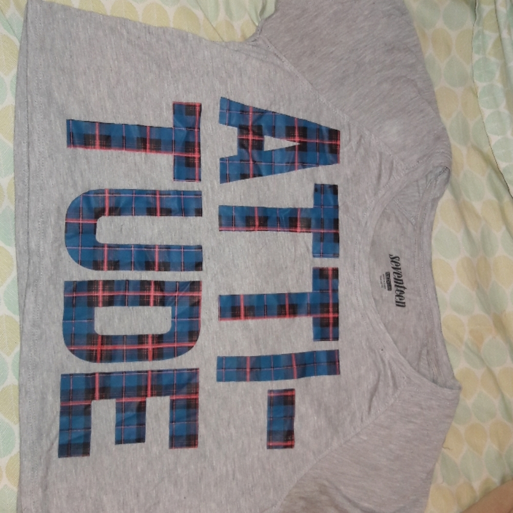 A crop tee